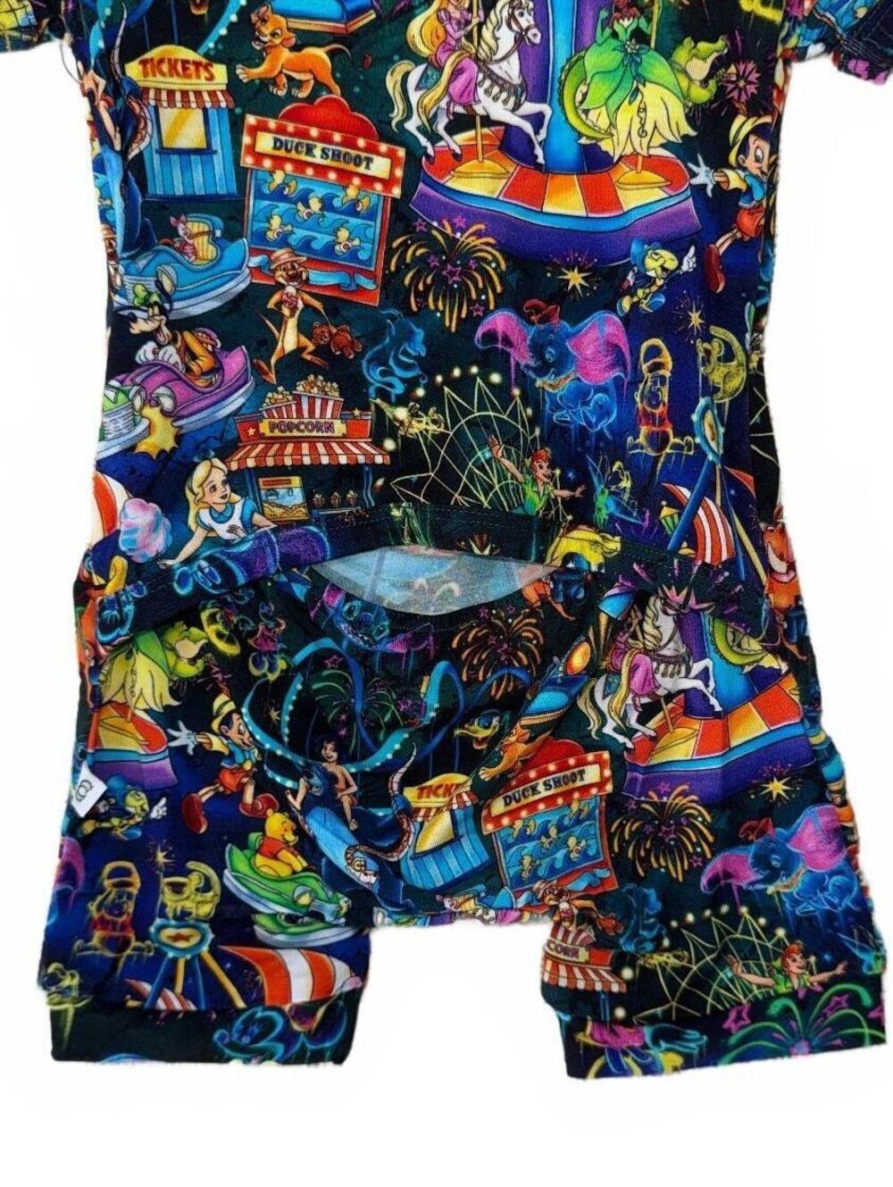 CCC Bamboo "Disney Magic" Peekaboo Shortie | 95% Bamboo | NWT - Picture 6 of 7